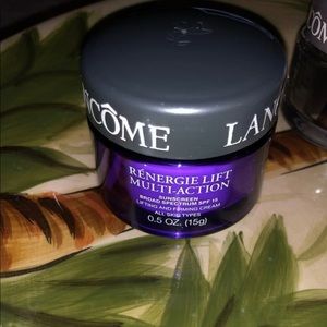 Lancôme day and night creams. Face and eyes